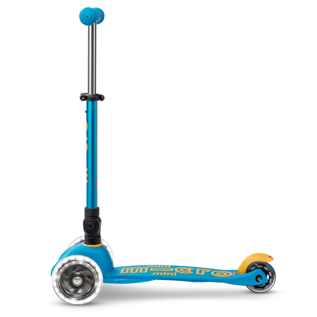 Самокаты - Самокат Micro Mini Deluxe Foldable LED Голубой океан (MMD20) (MMD200)#2