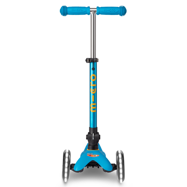 Самокаты - Самокат Micro Mini Deluxe Foldable LED Голубой океан (MMD20) (MMD200)#4