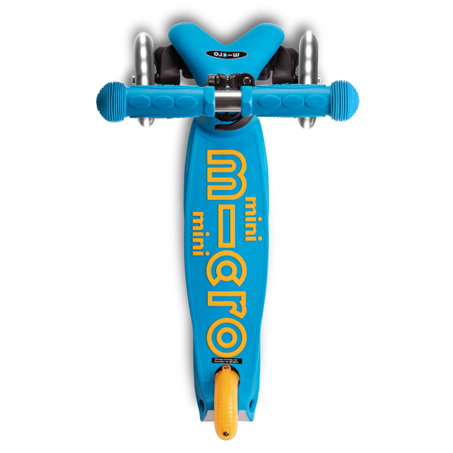 Самокаты - Самокат Micro Mini Deluxe Foldable LED Голубой океан (MMD20) (MMD200)#5
