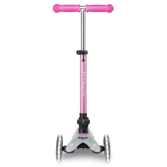 Самокаты - Самокат Micro Mini Deluxe Foldable Orion Glow LED розовый (MMD373)#4
