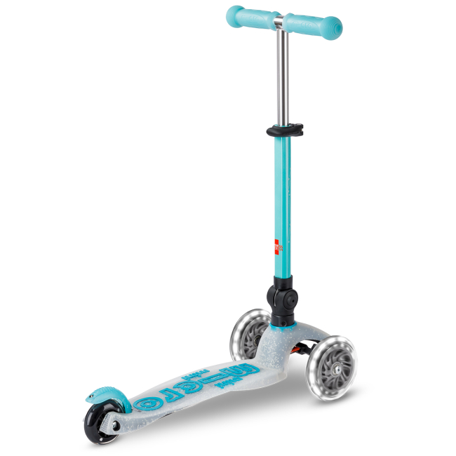 Самокаты - Самокат Micro Mini Deluxe Foldable Orion Glow LED синий (MMD374)#3