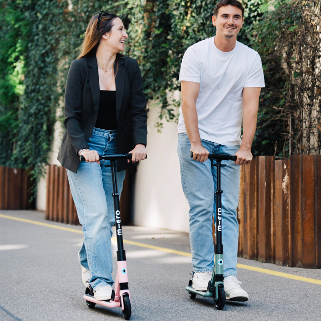 Самокати - ​Самокат Micro Sprite Suspension рожевий (SA0248)#7