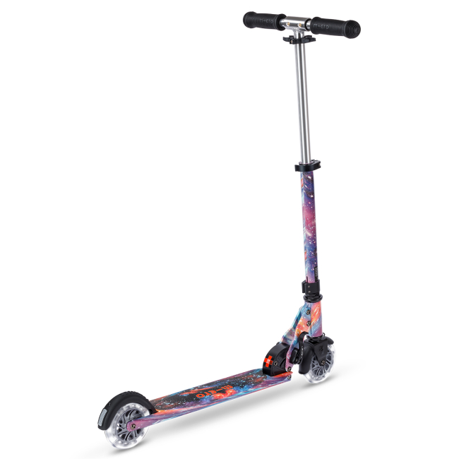 Самокаты - Самокат Micro Sprite Glow LED Art Collection Космос (SA0299)#3
