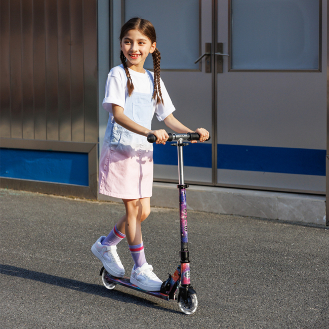 Самокаты - Самокат Micro Sprite Glow LED Art Collection Космос (SA0299)#7