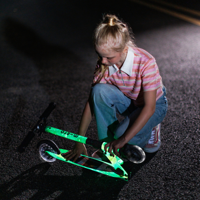 Самокаты - Самокат Micro Sprite Glow LED Art Collection Космос (SA0299)#8