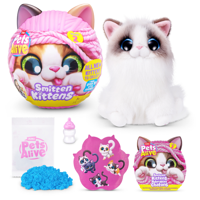 Мягкие животные - Набор-сюрприз Pets alive S2 Игривые котята (9568)#3