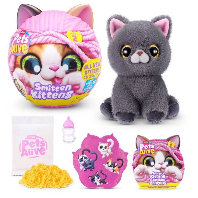 Мягкие животные - Набор-сюрприз Pets alive S2 Игривые котята (9568)#6