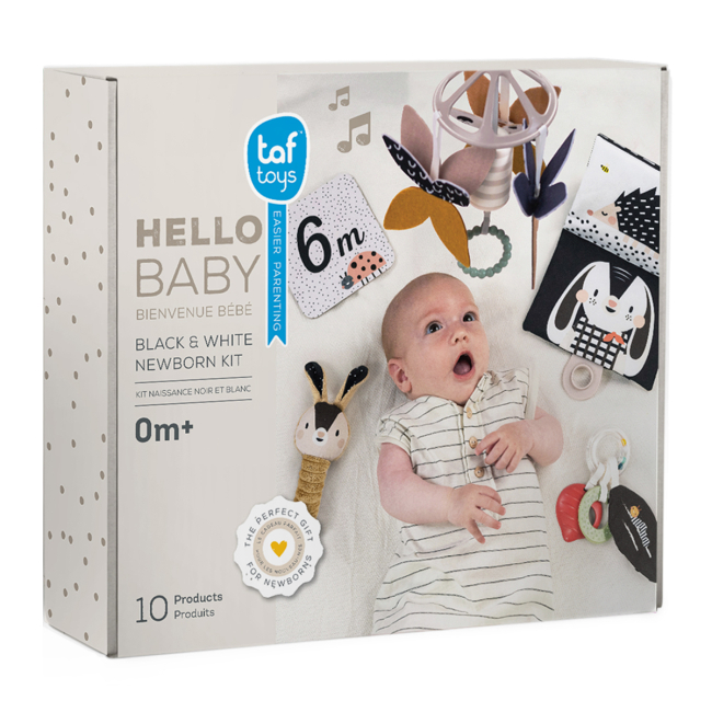 Розвивальні іграшки - Подарунковий набір Taf Toys Садочок у місті Чорно-біла гармонія (13475)#2