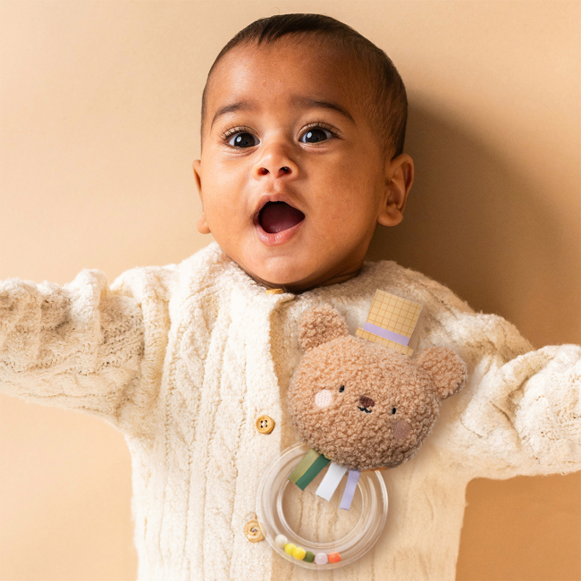 Брязкальця, прорізувачі - Брязкальце Taf Toys Квітуча фантазія Ведмедик Брендон (13555)#3