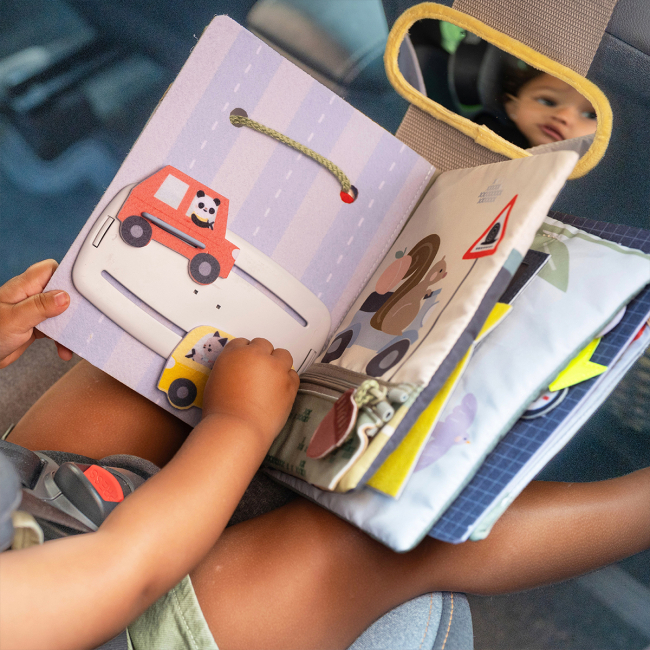 Розвивальні іграшки - Розвивальний центр для автомобіля Taf Toys Квітуча фантазія Книжка мандрівника (13825)#3