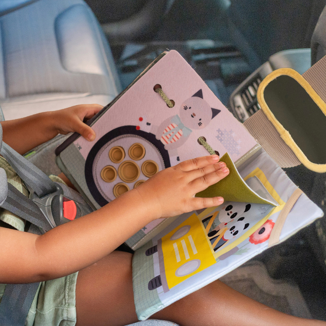 Розвивальні іграшки - Розвивальний центр для автомобіля Taf Toys Квітуча фантазія Книжка мандрівника (13825)#4