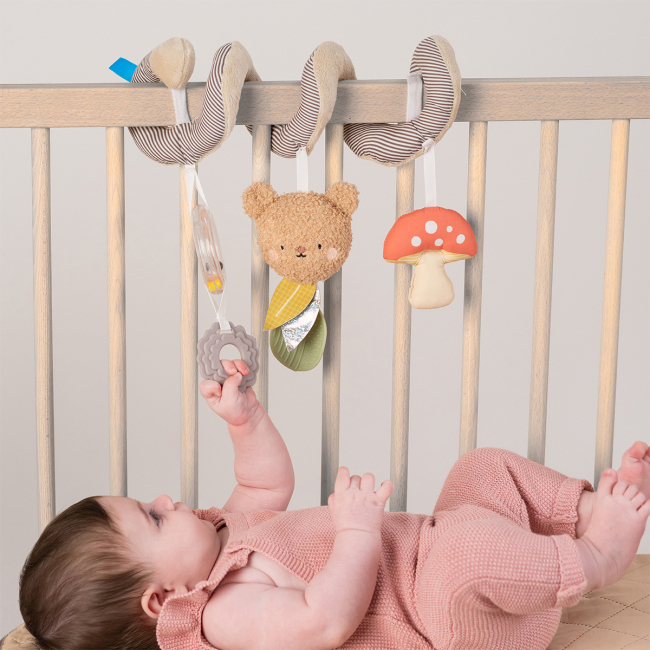 Підвіски, мобілі - Спіраль для візочка та автокрісла Taf Toys Квітуча фантазія Лісова пригода (13865)#6