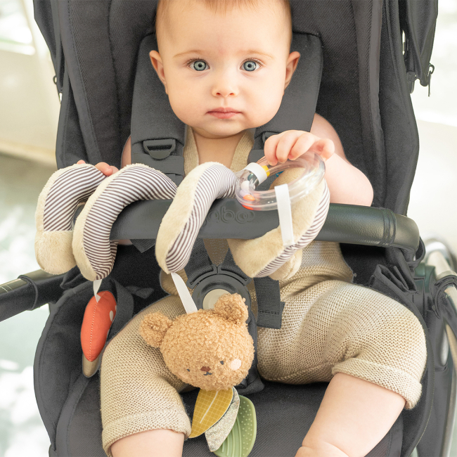 Підвіски, мобілі - Спіраль для візочка та автокрісла Taf Toys Квітуча фантазія Лісова пригода (13865)#7