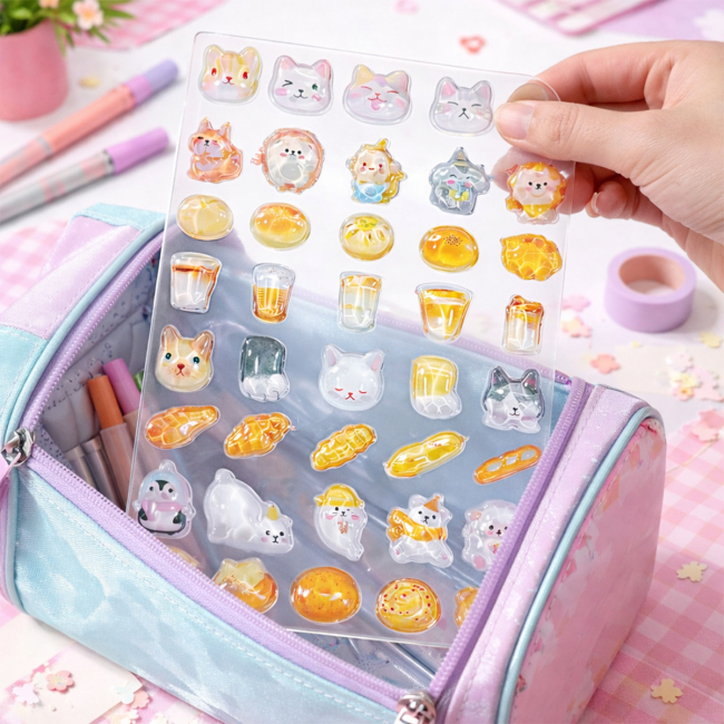 Наборы для творчества - Набор 3D-наклеек Tiki Wiki Crystal Тики уют (51422)#2