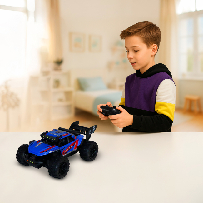 Радіокеровані моделі - Автомобіль на радіокеруванні KS Drive Off-road High speed синій 1:16 (SL-8024A)#8