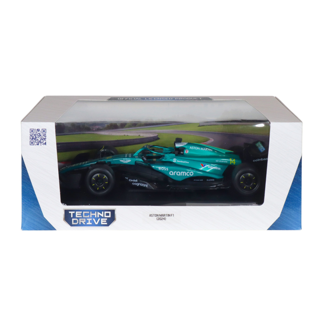 Автомоделі - Автомодель TechnoDrive Aston Martin F1 2024 1:18 (250935AMF1)#8