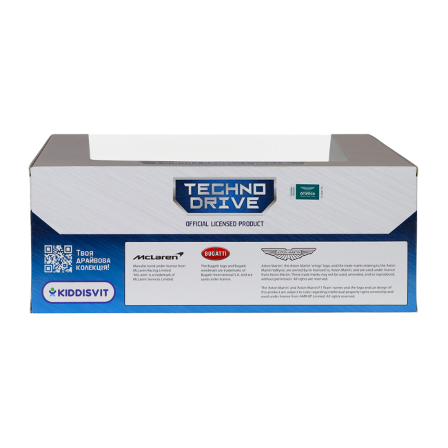 Автомоделі - Автомодель TechnoDrive Aston Martin F1 2024 1:18 (250935AMF1)#9