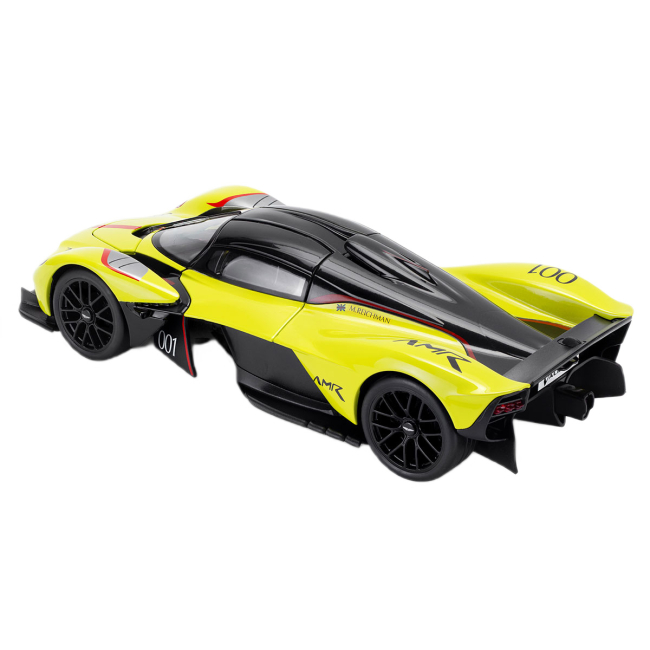 Автомодели - Автомодель TechnoDrive Aston Martin Valkyrie желтый 1:18 (250937AMVKLG)#4