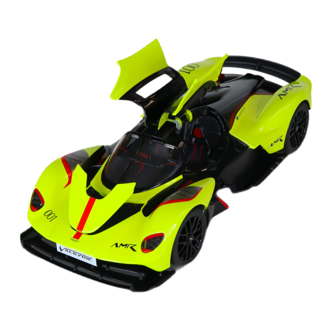 Автомодели - Автомодель TechnoDrive Aston Martin Valkyrie желтый 1:18 (250937AMVKLG)#6
