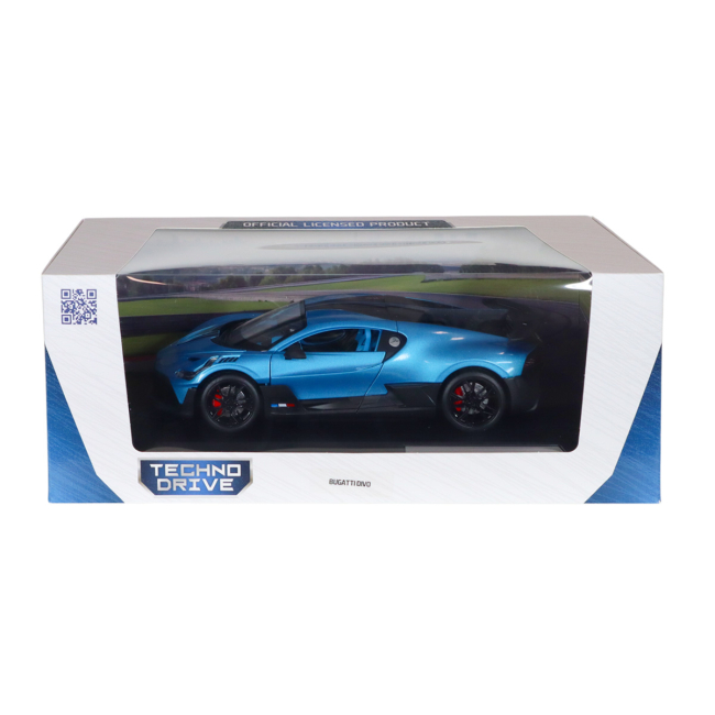 Автомодели - Автомодель TechnoDrive Bugatti Divo синий 1:18 (250939BDBL)#9