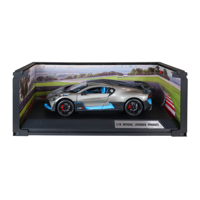 Автомодели - Автомодель TechnoDrive Bugatti Divo серый 1:18 (250940BDGY)#8