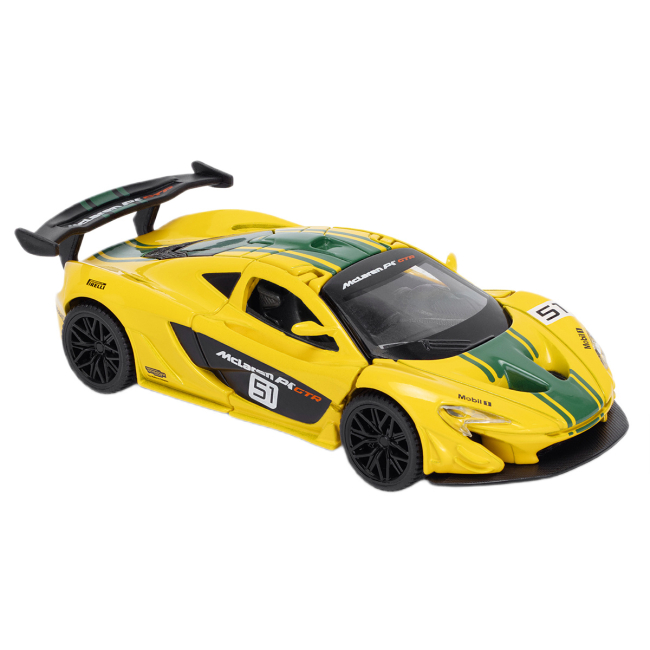 Автомодели - Автомодель TechnoDrive McLaren P1 желтый 1:24 (250943MLP1YW)#2