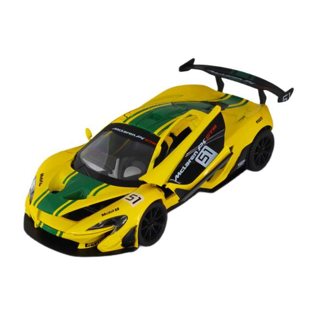 Автомодели - Автомодель TechnoDrive McLaren P1 желтый 1:24 (250943MLP1YW)#6