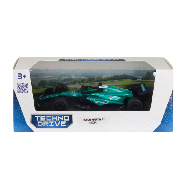 Автомодели - Автомодель TechnoDrive Aston Martin F1 2024 1:43 (250944AMF1)#6