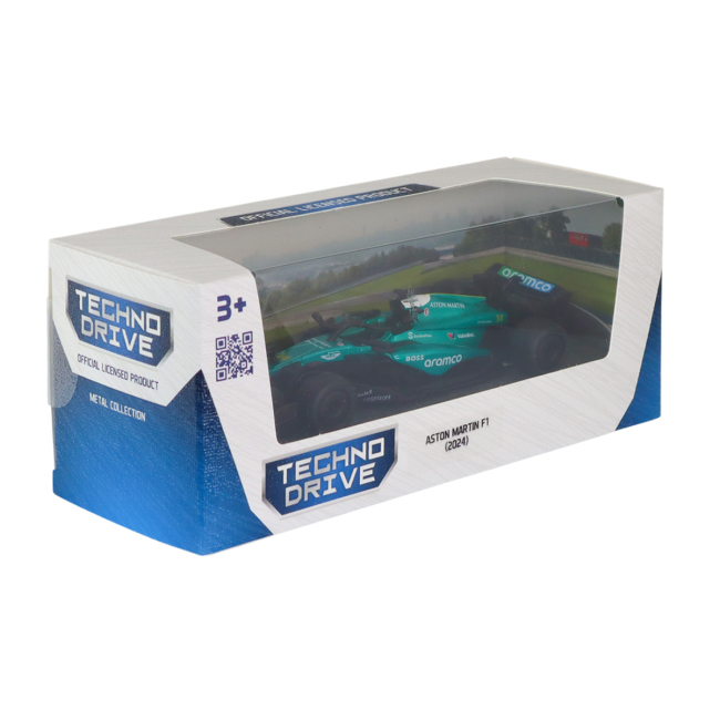 Автомодели - Автомодель TechnoDrive Aston Martin F1 2024 1:43 (250944AMF1)#7