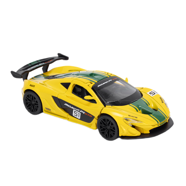 Автомоделі - Автомодель TechnoDrive McLaren P1 жовтий 1:43 (250946MLP1YW)#2