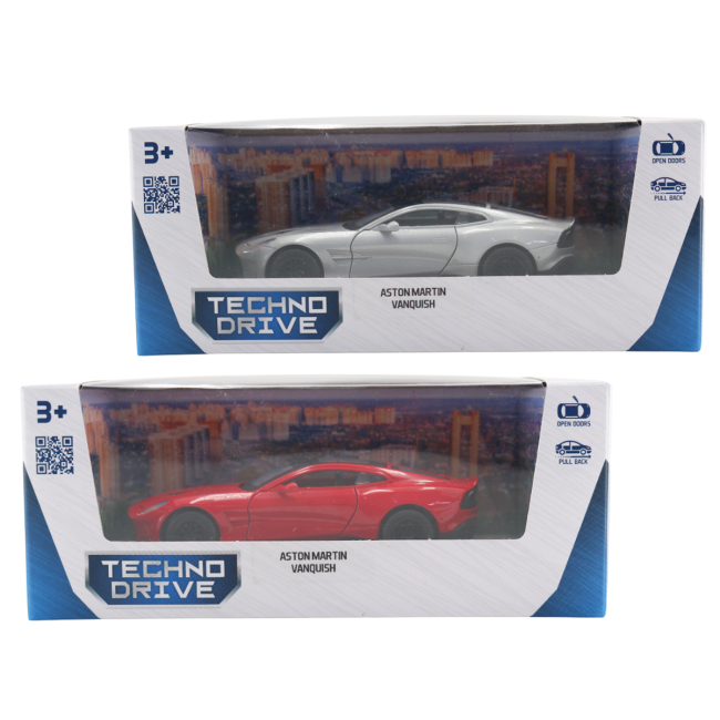 Автомодели - Автомодель TechnoDrive Aston Martin Vanquish в ассортименте (250952)#3