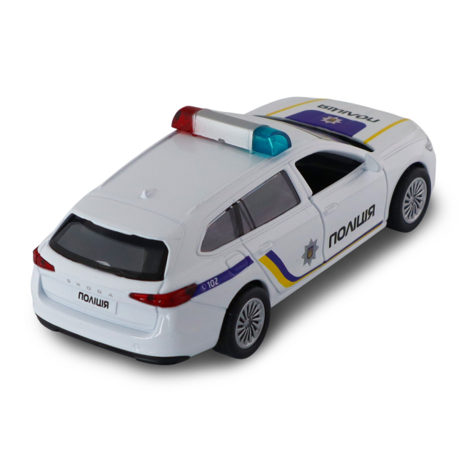 Транспорт і спецтехніка - Автомодель TechnoDrive Skoda Superb Combi iV Поліція (250947)#6