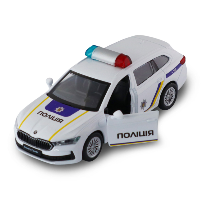 Транспорт і спецтехніка - Автомодель TechnoDrive Skoda Superb Combi iV Поліція (250947)#8