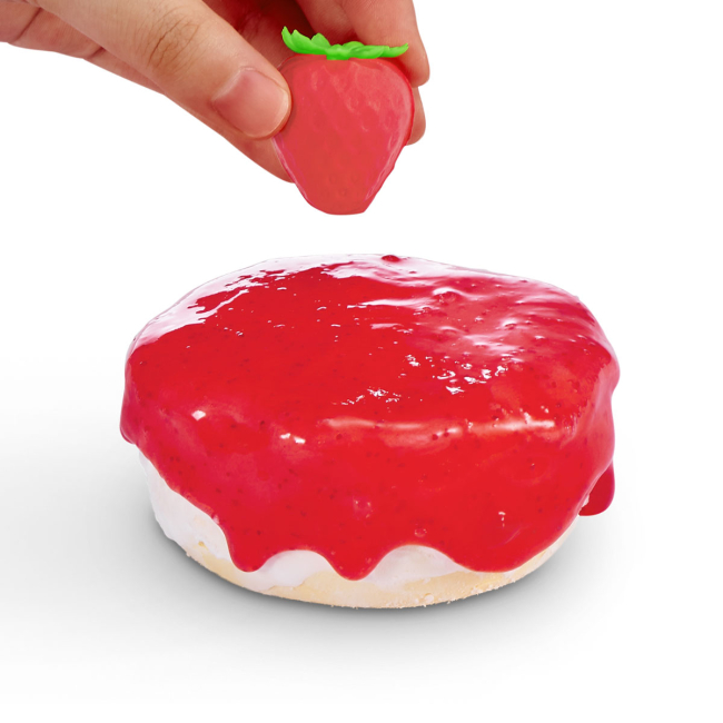 Антистресс игрушки - Игровой набор Slime Mart Shopping Bag Клубничный чизкейк (15901A)#5