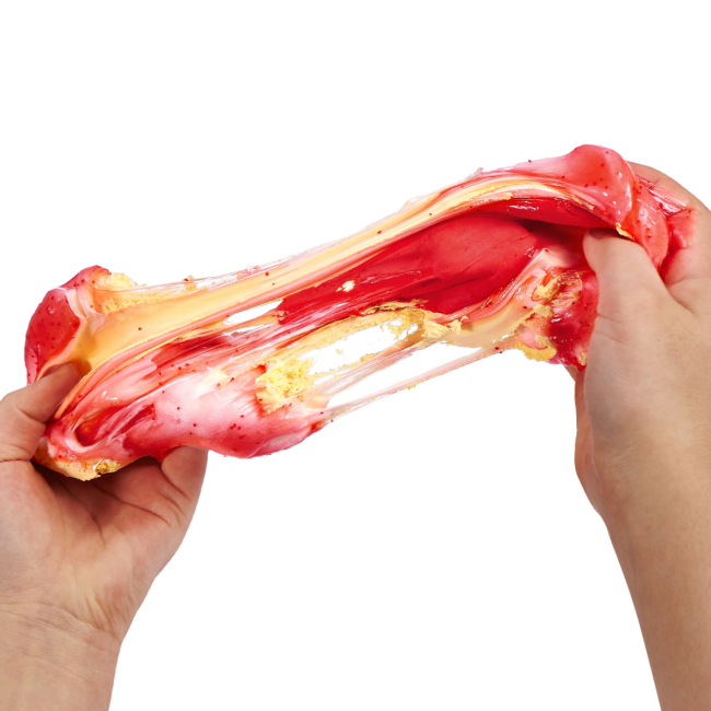 Антистресс игрушки - Игровой набор Slime Mart Shopping Bag Клубничный чизкейк (15901A)#8