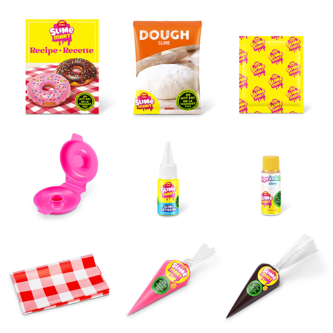 Антистресс игрушки - Игровой набор Slime Mart Shopping Bag Пончик (15901B)#2