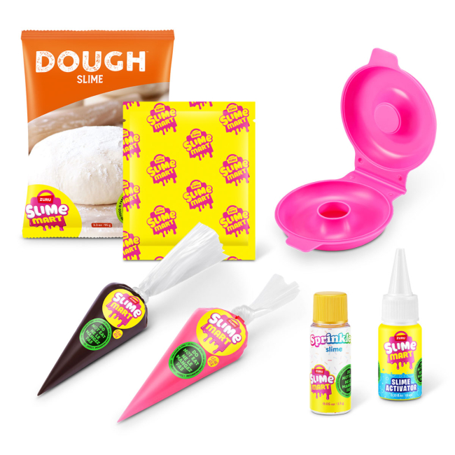 Антистресс игрушки - Игровой набор Slime Mart Shopping Bag Пончик (15901B)#3