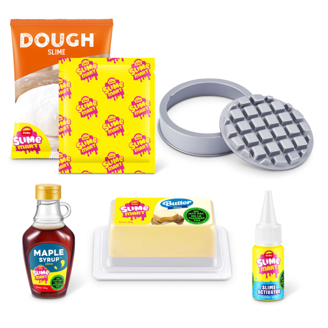 Антистресс игрушки - Игровой набор Slime Mart Shopping Bag Бельгийские вафли (15901D)#3