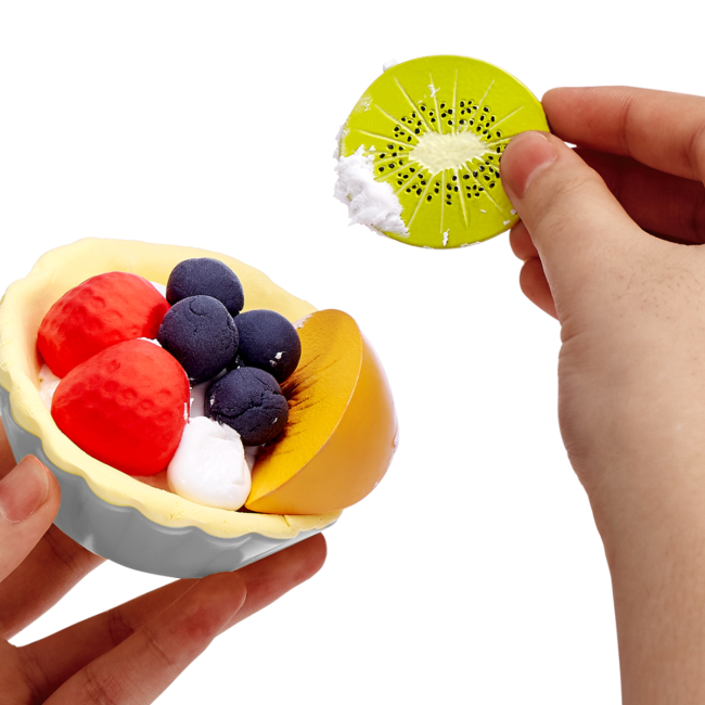 Антистресс игрушки - Игровой набор Slime Mart Shopping Bag Фруктовый тарт ((15901E)#5