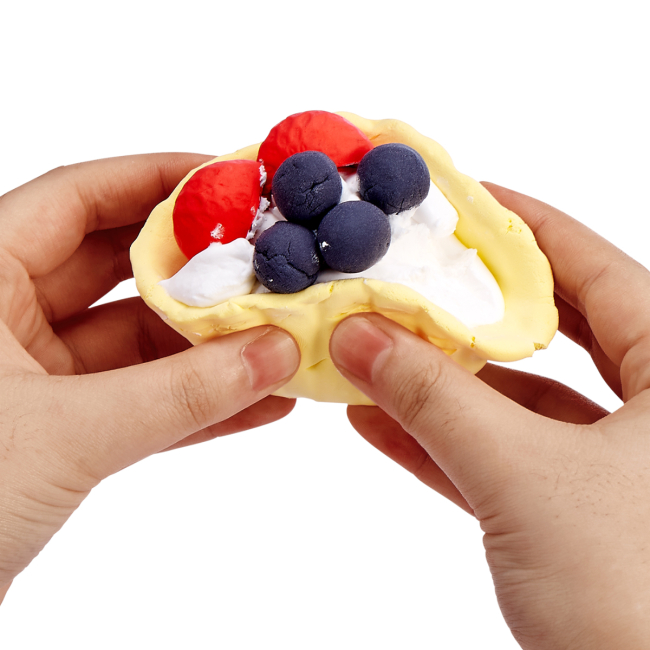 Антистресс игрушки - Игровой набор Slime Mart Shopping Bag Фруктовый тарт ((15901E)#7