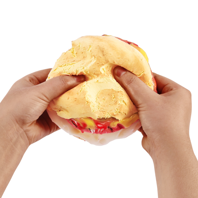 Антистресс игрушки - Игровой набор Slime Mart Shopping Basket Бургер (15905A)#8