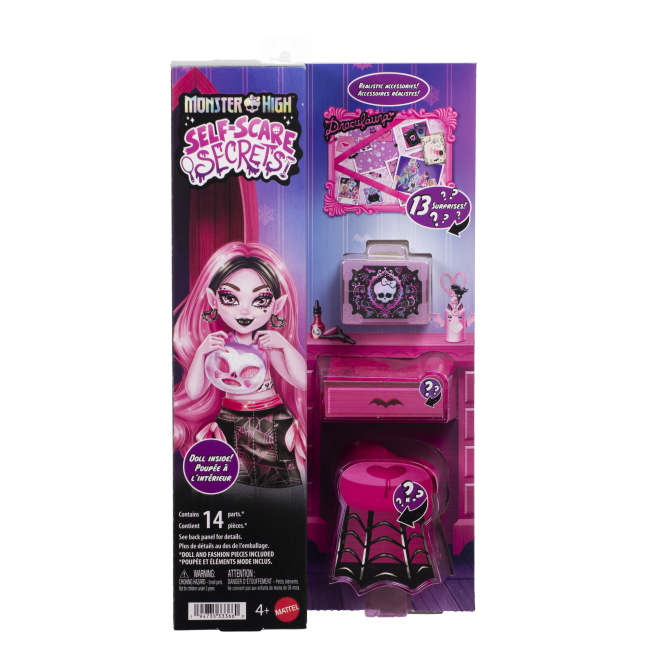 Ляльки - Набір-сюрприз Monster High Таємні ритуали краси Дракулори (JHK43)#9