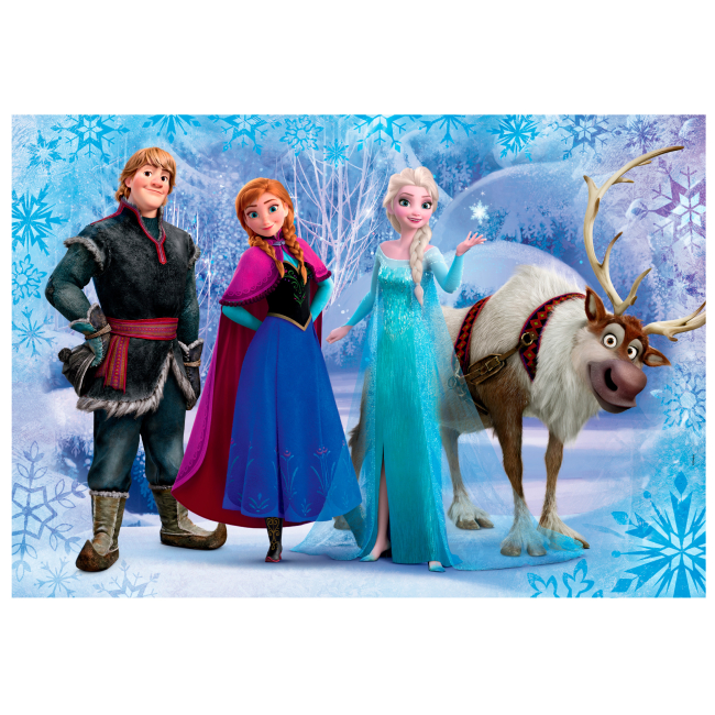 Пазли - Пазл Clementoni Frozen 2 в 1 (24825)#3