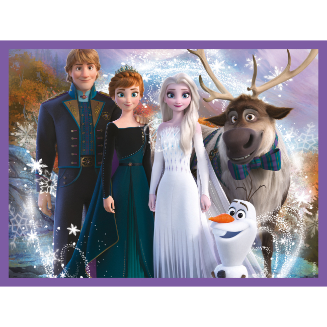 Розвивальні іграшки - Кубики-пазл Clementoni  Frozen 12 елементів (41192)#7