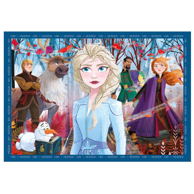 Пазли - Пазл Clementoni Frozen 4 в 1 (21518)#4