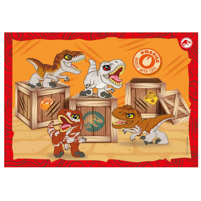 Пазли - Пазл Clementoni Jurassic World 4 в 1 (21521)#3