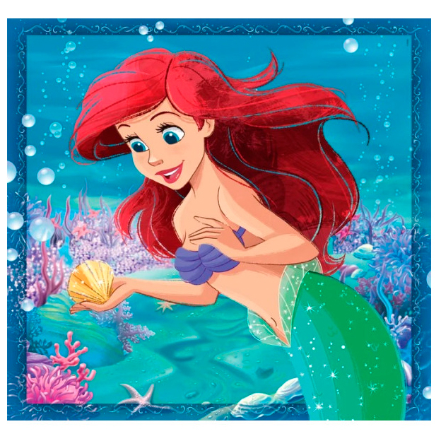 Пазли - Пазл Clementoni Disney Princess 3 в 1 (25304)#2