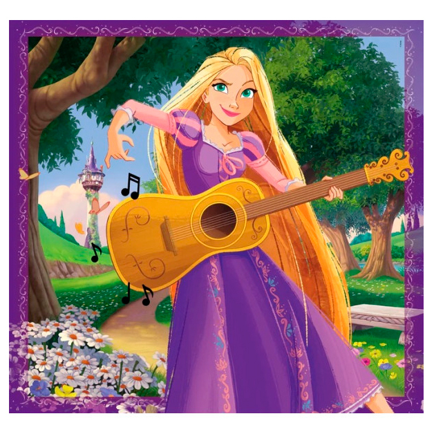 Пазли - Пазл Clementoni Disney Princess 3 в 1 (25304)#4
