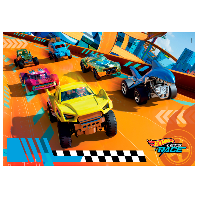 Пазли - Пазл Clementoni Maxi Hot Wheels 104 елементи (25762)#2