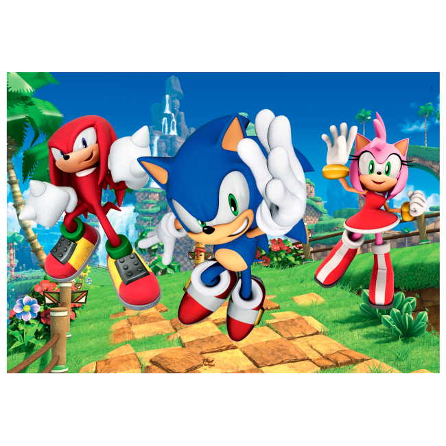 Пазлы - Пазл Clementoni Maxi Sonic 104 элемента (25764)#2